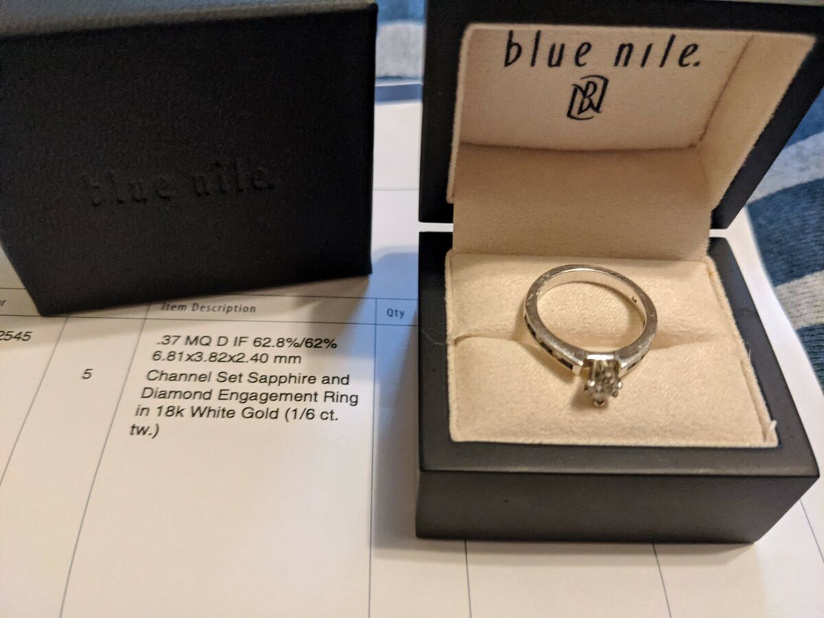 Blue nile diamond ring
